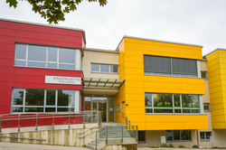 Gebäude des Kindergartens Spillheide