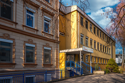 Gebäude der Neuen Mittelschule Leonding