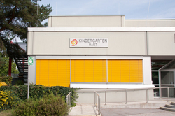 Gebäude des Kindergartens Hart